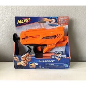 NEW NERF Accustrike‎ Series Quadrant N-Strike Elite Pistol Dart Gun Blaster Toy